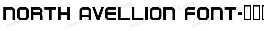 NORTH AVELLION FONT字体转换